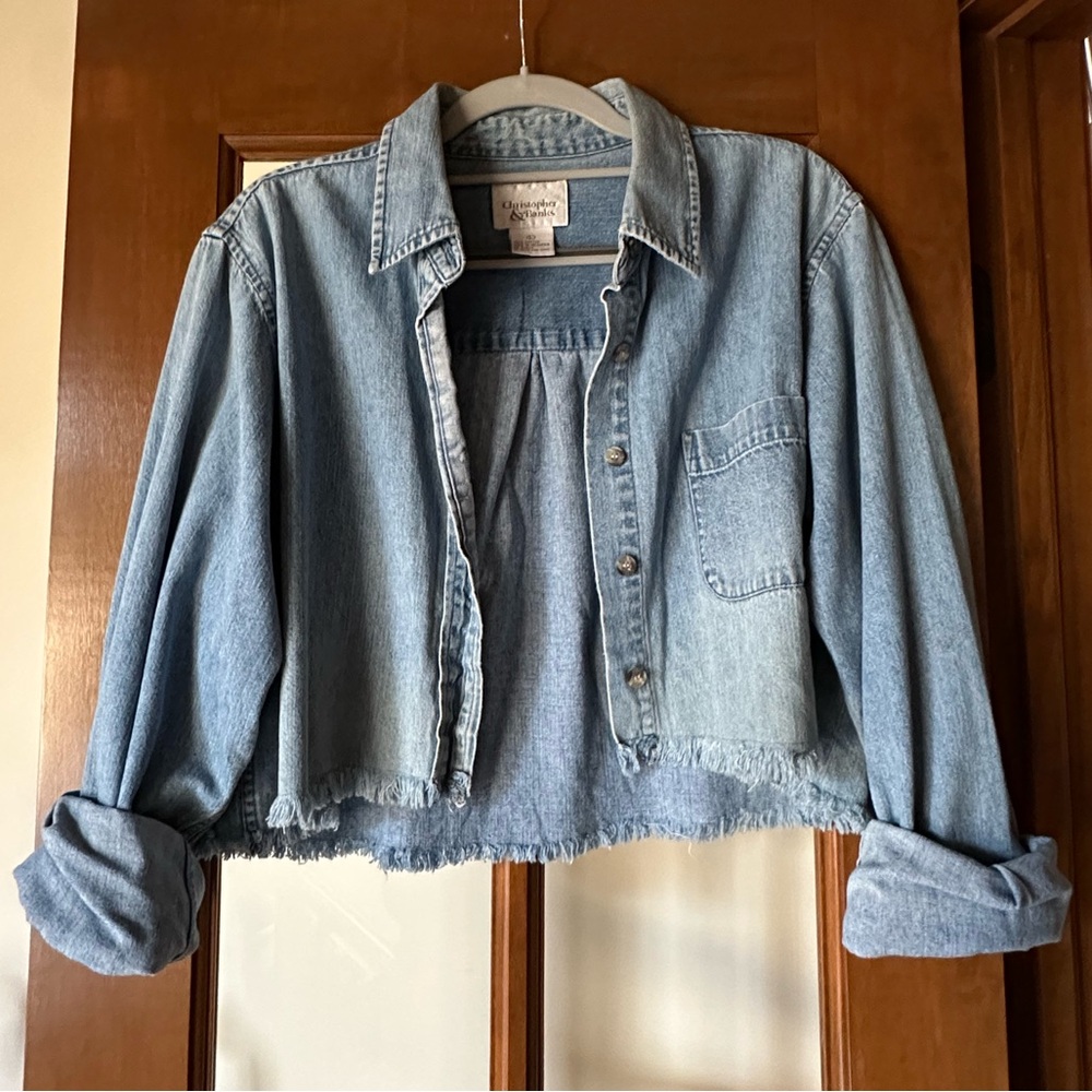 Christopher & Banks Blue Denim Jacket
